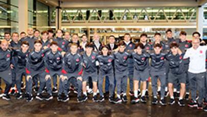 U17 Millî Takımımız, İsviçre'de İlk Antrenmanını Gerçekleştirdi