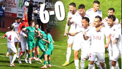 Batman Petrolspor Ispartsporu kendi evinde 6-0 yendi