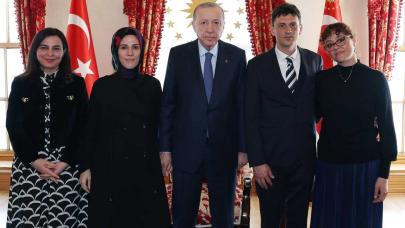 Cumhurbaşkanı Erdoğan, Mattia Ahmet Minguzzi’nin ailesini kabul etti