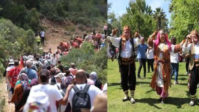 Kaş’ta temsili Yörük Göçü canlandırıldı