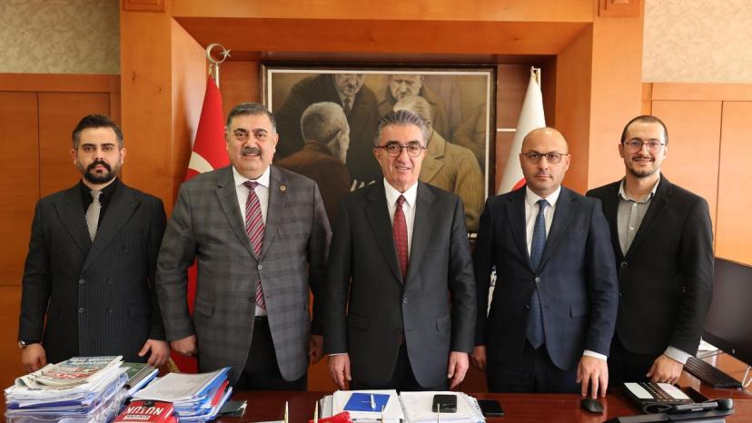 TİMBİR ve BHA’dan Bayrampaşa Belediye Başkanı Hasan Mutlu’ya ziyaret