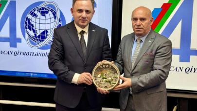 Türk dünyasında anlamlı buluşma: Vügar Oruç’tan Adil Koçalan’a ziyaret