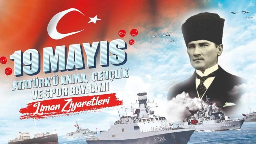 19 Mayıs coşkusuna Deniz Kuvvetlerinden anlamlı katkı: 29 Savaş Gemisi halkla buluşacak