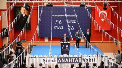 Ağıralioğlu Gümüşhane'de: MHP ve AK Parti kurdurdu bizim partimizi