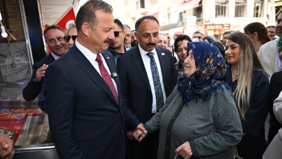 Ağıralioğlu'ndan Gümüşhane'de esnaf ziyareti