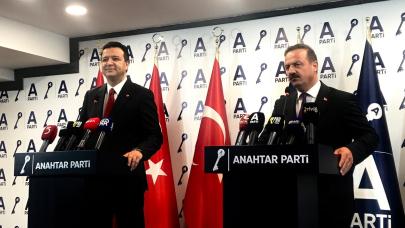 Anahtar Parti Genel Başkanı Yavuz Ağıralioğlu, Saadet Partisi Genel Başkanı Mahmut Arıkan'ı ağırladı
