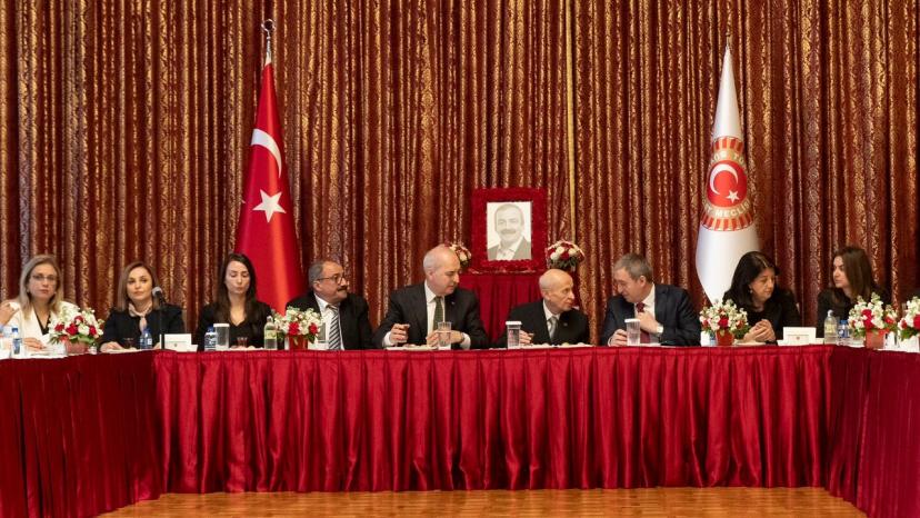 Devlet Bahçeli'den DEM Parti'ye taziye ziyareti