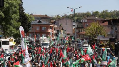 İstanbul’da on binler Gazze için ABD konsolosluğuna yürüdü