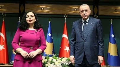 Kosova Cumhurbaşkanı Osmani’den Erdoğan’a teşekkür: “Kosova’nın sadık dostu”