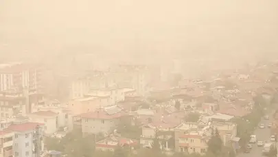 Meteoroloji'den 12 il için toz taşınımı uyarısı