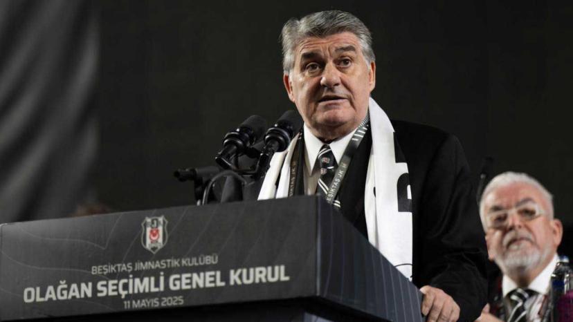 Serdal Adalı, Beşiktaş’ta yeniden başkan seçildi
