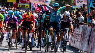 Tarihi bisiklet turu sona erdi... 8 günde 1153 km yol katedildi