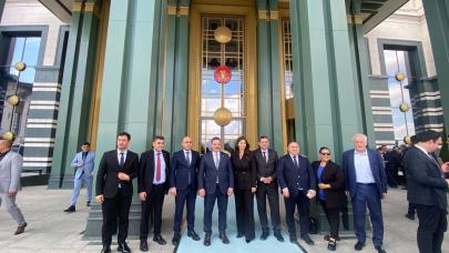 TİMBİR ve BHA heyeti, 10. Anadolu Medya Ödülleri Töreni için Külliye’de