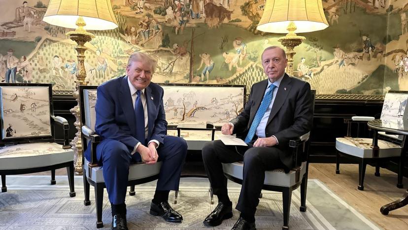 Cumhurbaşkanı Erdoğan, NATO Zirvesi’nde Trump ile görüştü