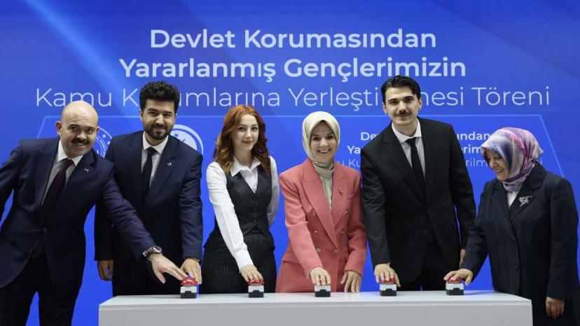 Devletin şefkatiyle büyüyen gençler kamuda göreve başlıyor