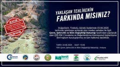 Giresun Çevre Felaketi Tehlikesi Altında...