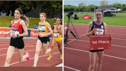 Karlsruhe'de Karslı atletlerden başarılı performans