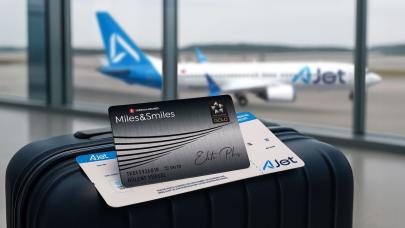 AJet uçuşları artık mil kazandırıyor: Miles&Smiles üyeleri, mil kazanacak