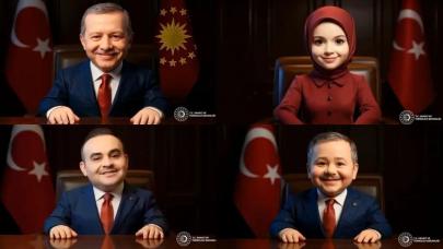 Bakan Kacır, Erdoğan ve kabine üyelerinin yapay zeka görsellerini paylaştı!