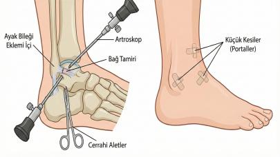 Ayak Bileği Sağlığında Kapalı Cerrahi Konforu: Artroskopi ve Modern Tedavi Yaklaşımları