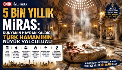 5 Bin Yıllık Miras: Dünyanın Hayran Kaldığı Türk Hamamının Büyük Yolculuğu