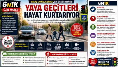 YAYA GEÇİTLERİ HAYAT KURTARIYOR