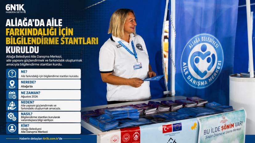 Aliağa’da bağımlılıkla mücadele ve aile farkındalığı için ortak çalışma