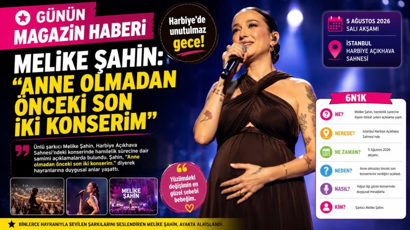 “Anne olmadan önceki son iki konserim.”