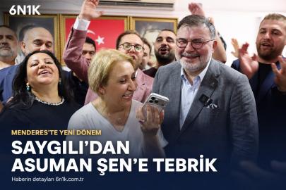 Bilal Saygılı’dan Asuman Şen’e tebrik: Menderes’te hizmet dönemi başlamalı