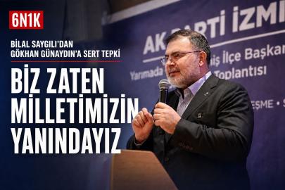 Bilal Saygılı’dan Gökhan Günaydın’a sert tepki: “Biz zaten milletimizin yanındayız”