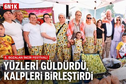 Bozalan İncir Festivali’nde bin tonluk rekolte sevinci - 6N1K