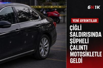 Çiğli saldırısında yeni ayrıntılar: Şüpheli çalıntı motosikletle geldi