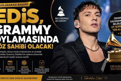 EDİS, GRAMMY OYLAMASINDA SÖZ SAHİBİ OLACAK