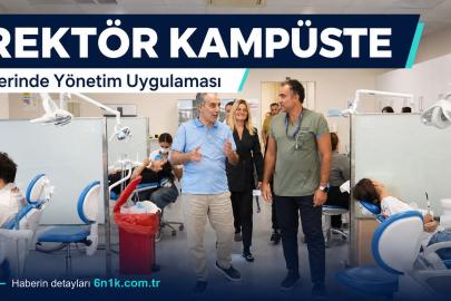 Ege Üniversitesinde “Rektör Kampüste” dönemi başladı