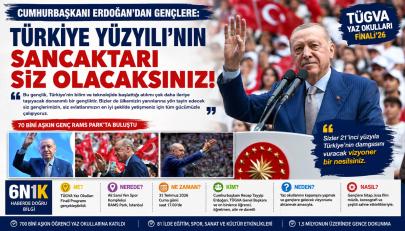 Erdoğan’dan Gençlere Güçlü Mesaj: Türkiye Yüzyılı’nın Sancaktarı Siz Olacaksınız