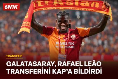 Galatasaray, Rafael Leão transferini KAP’a bildirdi