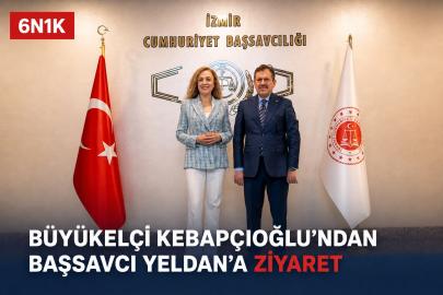 İzmir Başsavcısı Ali Yeldan’a Üst Düzey Veda Ziyaretleri