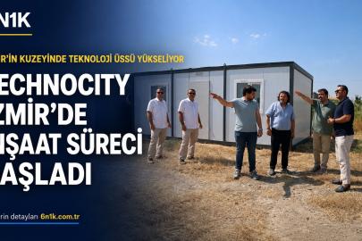 İzmir’in kuzeyinde teknoloji üssü yükseliyor