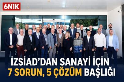 İZSİAD’dan sanayi için 7 sorun, 5 çözüm başlığı