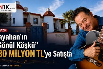 Kayahan’ın “Gönül Köşkü” 130 Milyon TL’ye Satışa Çıkarıldı