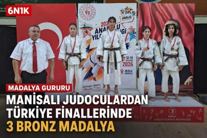 Manisalı judoculardan Türkiye finallerinde 3 bronz madalya
