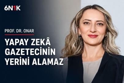 Prof. Dr. Onar: Yapay zekâ gazetecinin yerini alamaz