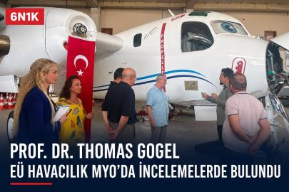 Prof. Dr. Thomas Gogel’den EÜ Havacılık MYO’ya ziyaret