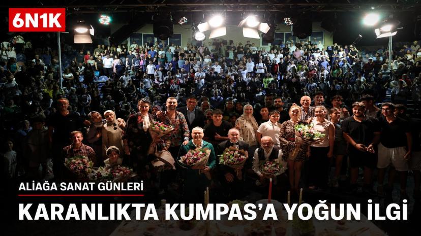 Şafak Sezer 20 yıl sonra tiyatroya Aliağa’da döndü