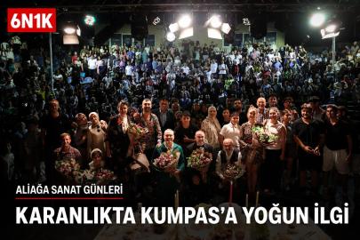 Şafak Sezer 20 yıl sonra tiyatroya Aliağa’da döndü