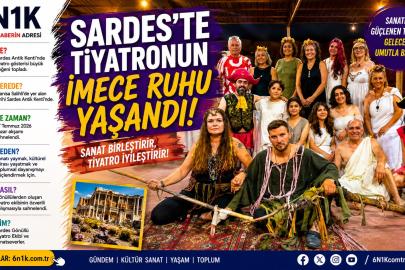 Sardes’te Tiyatronun İmece Ruhu Yaşandı