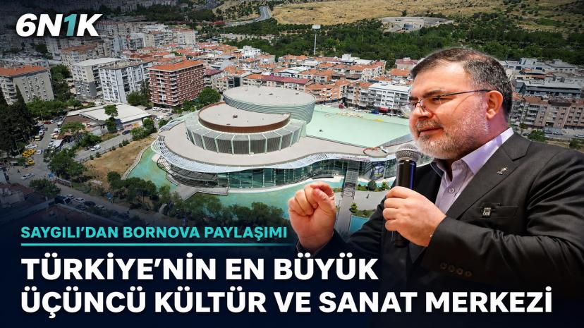 Saygılı: Bornova Kültür Merkezi İzmir’in sanat hayatına güç katıyor