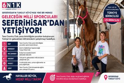 Seferihisar biniciliğin yeni merkezi oluyor: Hedef milli takım