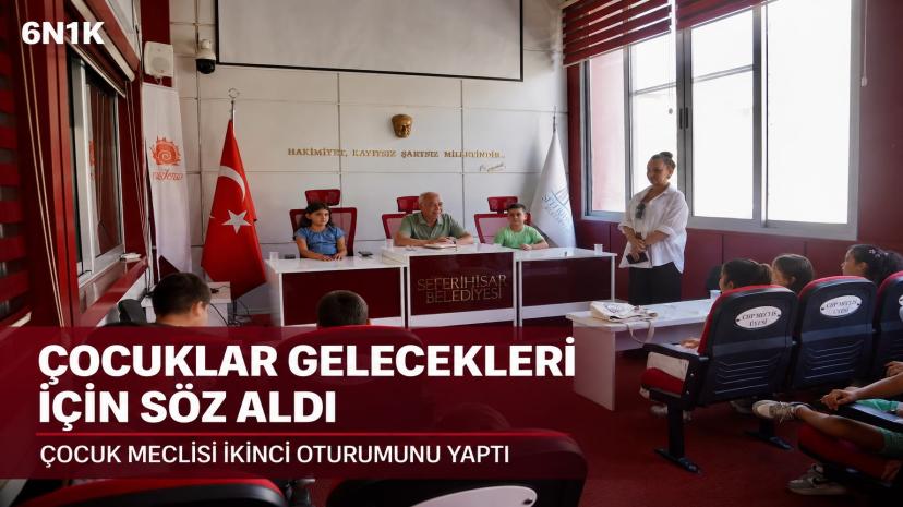 Seferihisar’da çocuklar söz aldı: “Çocuk Kürsüsü” önerisi gündemde