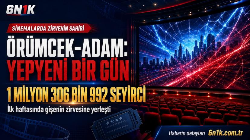 Sinemalarda Zirvenin Sahibi “Örümcek-Adam: Yepyeni Bir Gün” Oldu